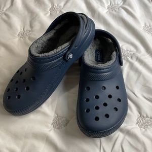 CROCS lined with faux fur